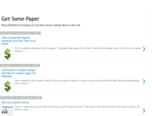 Tablet Screenshot of getsomepaper.blogspot.com