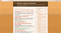 Desktop Screenshot of openjobsargentina.blogspot.com