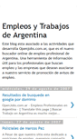 Mobile Screenshot of openjobsargentina.blogspot.com