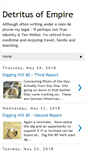 Mobile Screenshot of detritusofempire.blogspot.com