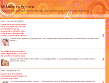 Tablet Screenshot of mibebeesprimero.blogspot.com