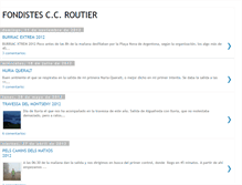 Tablet Screenshot of fondistas-routier.blogspot.com