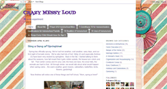 Desktop Screenshot of crazymessyloud.blogspot.com