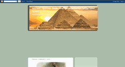 Desktop Screenshot of ancient-egypt22.blogspot.com