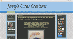 Desktop Screenshot of kaarten-van-janny.blogspot.com