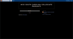 Desktop Screenshot of misssccollegiate.blogspot.com