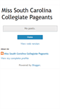 Mobile Screenshot of misssccollegiate.blogspot.com