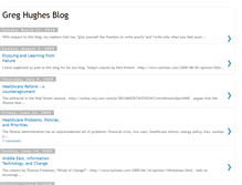 Tablet Screenshot of greghughesblog.blogspot.com