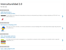 Tablet Screenshot of interculturalidad01.blogspot.com