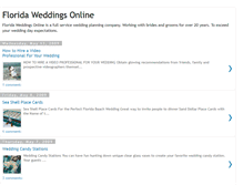 Tablet Screenshot of floridaweddingsonline.blogspot.com