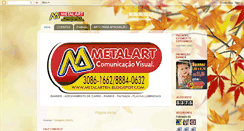 Desktop Screenshot of metalartrn.blogspot.com