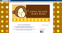 Desktop Screenshot of longislandbabyblog.blogspot.com