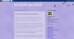 Desktop Screenshot of mundoepoc.blogspot.com