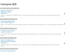 Tablet Screenshot of coenzyme-q10znquvkz.blogspot.com