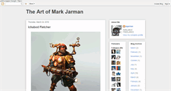 Desktop Screenshot of jarmanart.blogspot.com