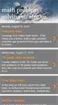 Mobile Screenshot of mathproblemsolvingstrategies.blogspot.com