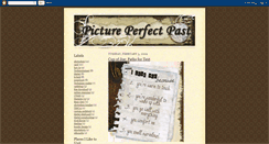 Desktop Screenshot of pastperfected.blogspot.com