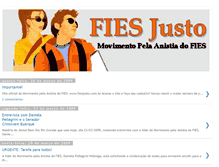 Tablet Screenshot of fiesjusto.blogspot.com