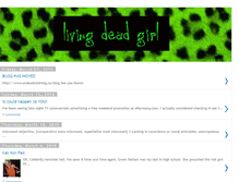 Tablet Screenshot of nightofthelivingdeadgirl.blogspot.com