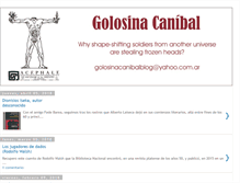 Tablet Screenshot of golosinacanibal.blogspot.com