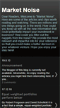 Mobile Screenshot of marketnoise.blogspot.com