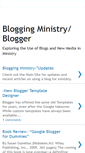 Mobile Screenshot of bloggingministry.blogspot.com
