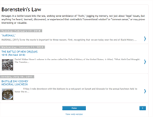 Tablet Screenshot of borensteinslaw.blogspot.com