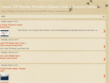 Tablet Screenshot of loanstillpaydayonline.blogspot.com