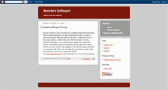 Desktop Screenshot of bonniessoftouch.blogspot.com