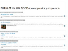 Tablet Screenshot of diariodeunamenopausica.blogspot.com