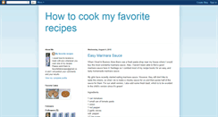 Desktop Screenshot of favoritefabrecipes.blogspot.com