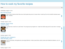 Tablet Screenshot of favoritefabrecipes.blogspot.com