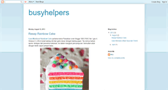 Desktop Screenshot of busyhelpers.blogspot.com