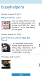 Mobile Screenshot of busyhelpers.blogspot.com