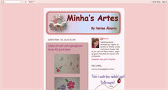 Desktop Screenshot of norminhasartes.blogspot.com