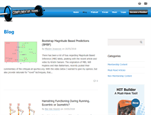 Tablet Screenshot of complementarytraining.blogspot.com