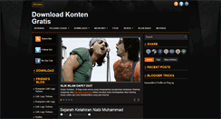 Desktop Screenshot of downloadkontengratis.blogspot.com