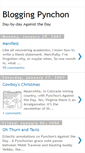 Mobile Screenshot of bloggingpynchon.blogspot.com