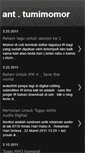 Mobile Screenshot of ant-tumimomor.blogspot.com