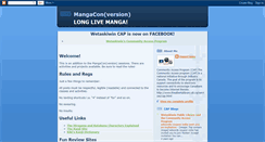 Desktop Screenshot of mangaconversion.blogspot.com