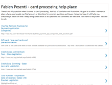 Tablet Screenshot of fabiencardprocessing.blogspot.com