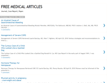 Tablet Screenshot of medicearticles.blogspot.com