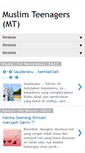 Mobile Screenshot of muslim-muda.blogspot.com