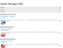 Tablet Screenshot of muslim-muda.blogspot.com