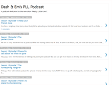 Tablet Screenshot of podcastpll.blogspot.com