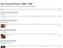 Tablet Screenshot of nzhistory.blogspot.com