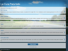 Tablet Screenshot of curaparatodo.blogspot.com