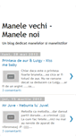 Mobile Screenshot of manelevechimanelenoi.blogspot.com