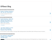 Tablet Screenshot of offbeatstuff.blogspot.com