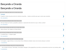 Tablet Screenshot of dancandoaciranda.blogspot.com